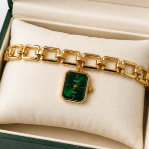 Gold-Tone Watch For Women & Girls