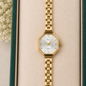 Gold-Tone Watch For Women & Girls