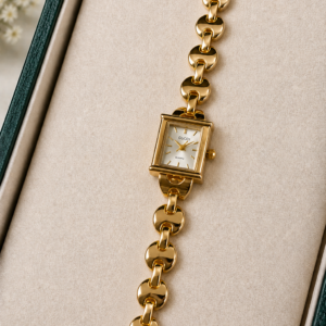 Gold-Tone Watch For Women & Girls