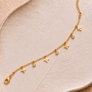 Golden Bracelet For Women & Girls
