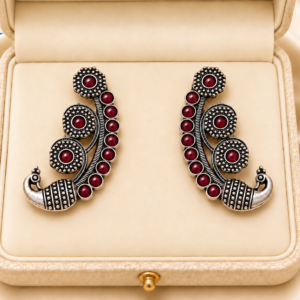 Silver Climber Earrings for Women and girls