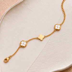 Clover Design Bracelet For Women and Girls