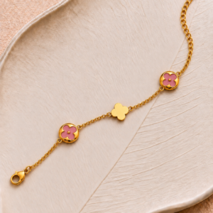 Clover Design Bracelet For Women and Girls