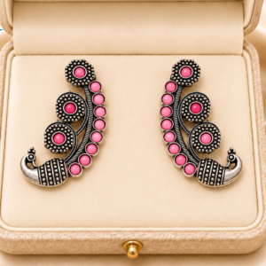 Silver Climber Earrings for Women and girls