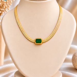 Gold-tone Necklace For Women and Girls