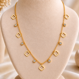 Gold-tone Necklace For Women and Girls