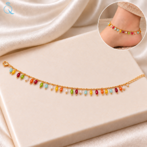 Multicolor Anklet For Women and Girls