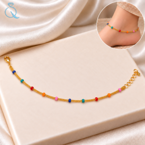 Golden Anklet For Women and Girls
