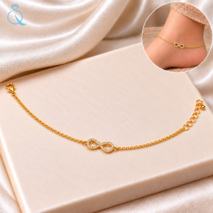 Golden Anklet For Women and Girls