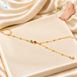 Golden Anklet For Women and Girls