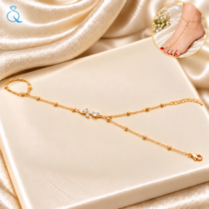 Golden Anklet For Women and Girls