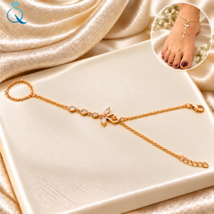 Golden Anklet For Women and Girls