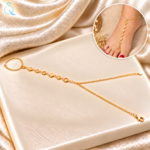 Golden Anklet For Women and Girls