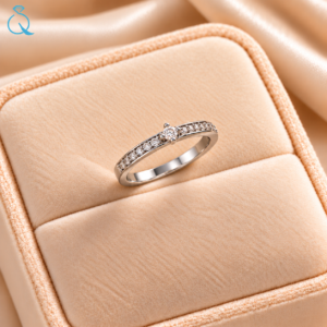 Silver Adjustable Ring for Women and Girls